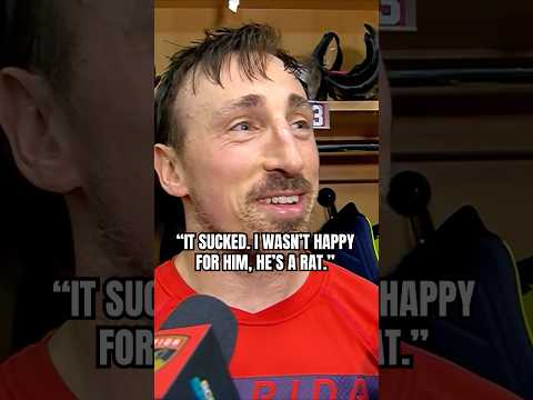 Some choice words from Evan Rodrigues on Marchand’s first goal 😂