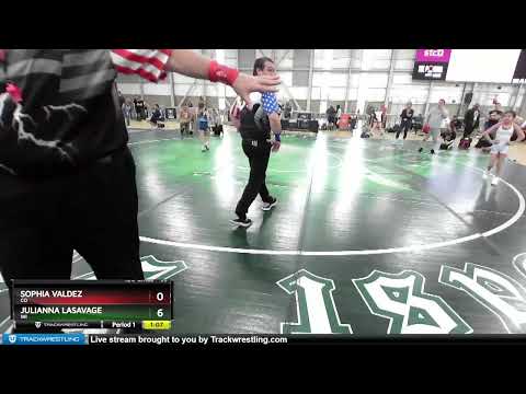 65 Lbs Cons. Semi - Sophia Valdez, CO Vs Julianna LaSavage, WI D49c