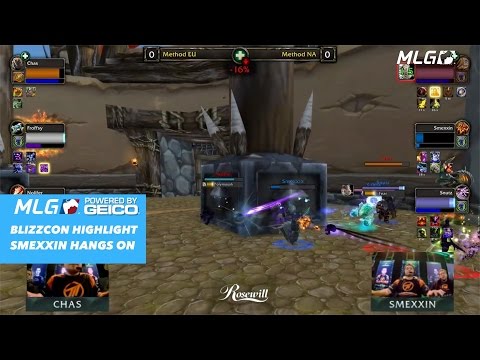 MLG BlizzCon​ Highlight Powered by GEICO​: It's What You Do - Smexxin Hangs On!