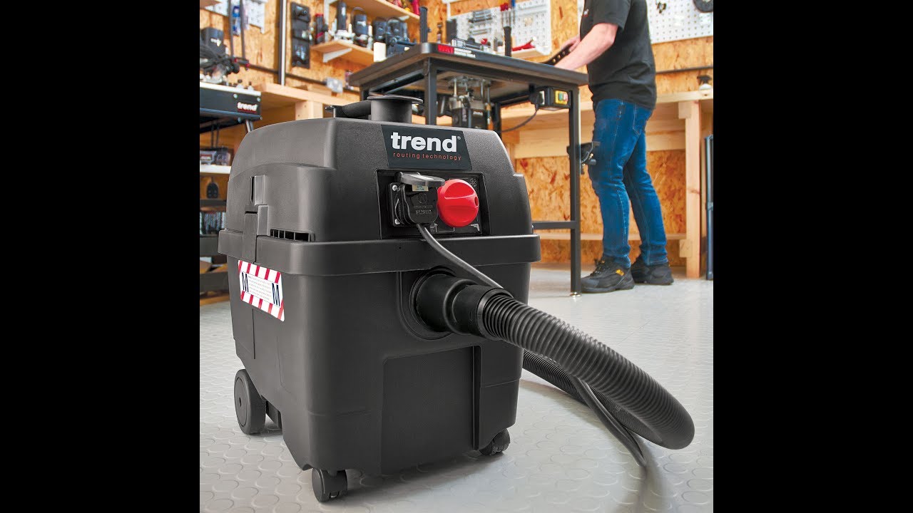 Trend T35A Medium Duty Class M Professional Wet & Dry Dust Extractor Overview