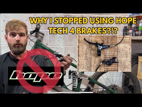 The reason I stopped using Hope tech 4  brakes on my mountain bike