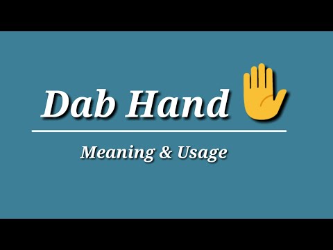 Dab Hand | Meaning & Usage #dabhandsynonyms #dabhandmeaning #punjabitoenglishlearning