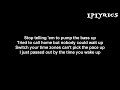 Linkin Park - Sorry For Now [Lyrics]