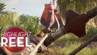 Highlight Reel #347 - Glitched Assassin's Creed Hippo Is Terrifying