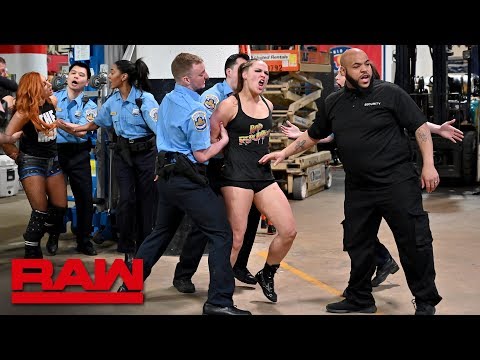 Ronda Rousey, Becky Lynch and Charlotte Flair are arrested: Raw, April 1, 2019