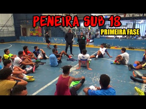 PENEIRA SUB 18 - PRIMEIRA FASE !!!