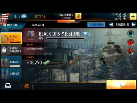 Kill Shot Bravo Region 23:::1 Black OPS Mission Complete