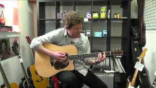 Video thumbnail for MARTIN DC-16RGTE AURA ACOUSTIC ELECTRIC - Guitar Music by The Guitar Colonel