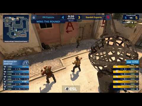 VALDE ACE \ OG ESPORTS VS GAMBIT ESPORTS ESL