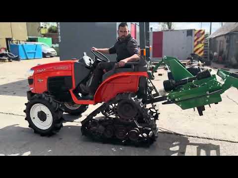 KUBOTA 185 ...TRACKED COMPACT TRACTOR ..937 - Image 2