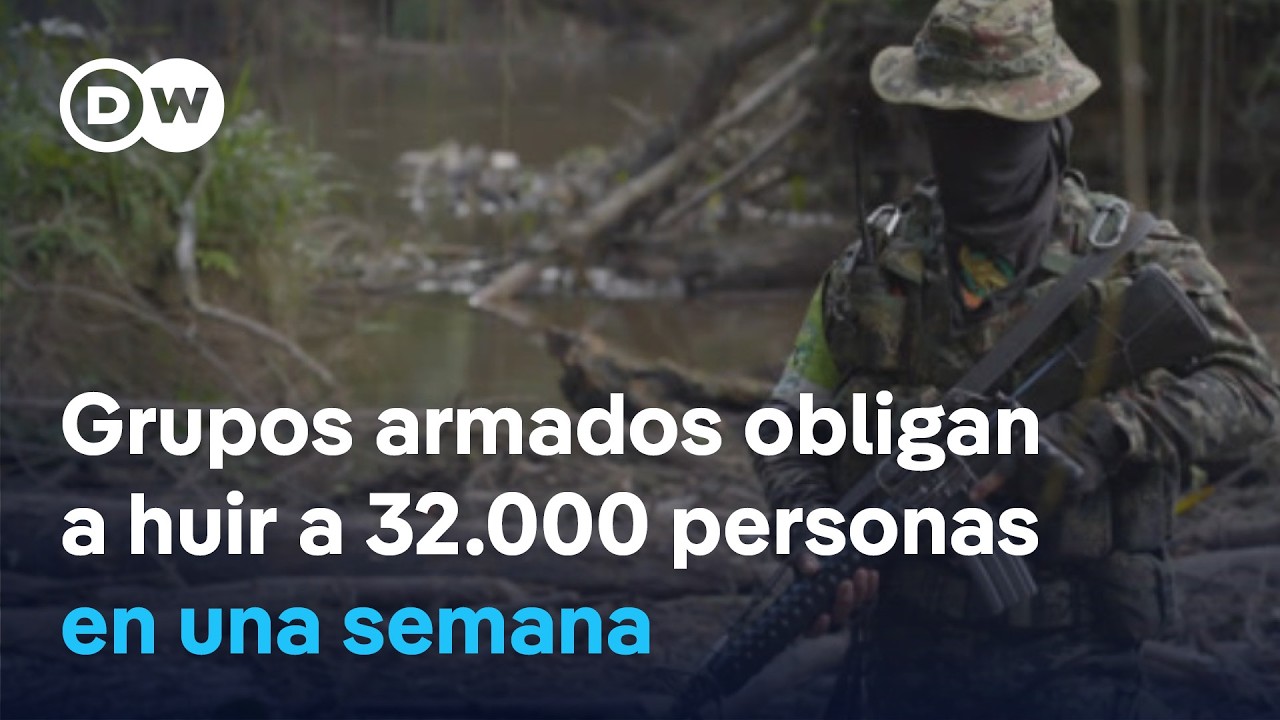 El recrudecimiento del conflicto armado golpea a campesinos y niños en Colombia