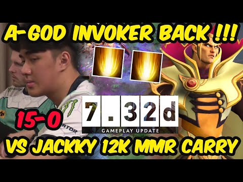 Abed Invoker Rebellion MIDLANE vs Jackky Shadow Fiend 12K MMR Carry Server SEA Dota 2