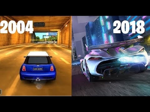 Evolution of Asphalt Games - Asphalt 1 to Asphalt 9 : Legends
