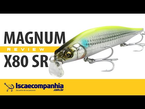 Vídeo Isca Megabass X-80 Magnum SR