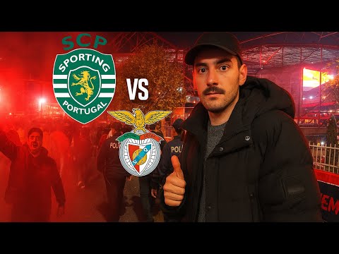 ⚽ I Survived Benfica vs Sporting Derby! (Unbelievable Scenes)