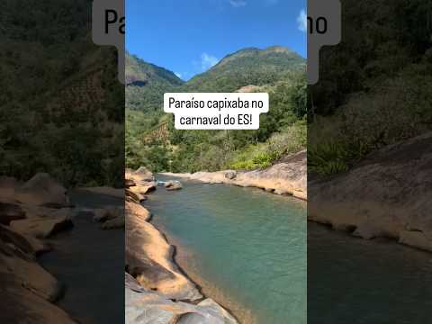 Vale da Lua Capixaba: o lugar com cachoeiras e a 1h de Vitória para passar o Carnaval 🌙💦 #shorts