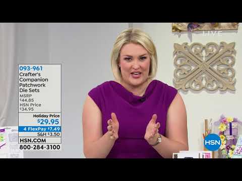 HSN | Crafter's Companion 10.08.2018 - 11 PM