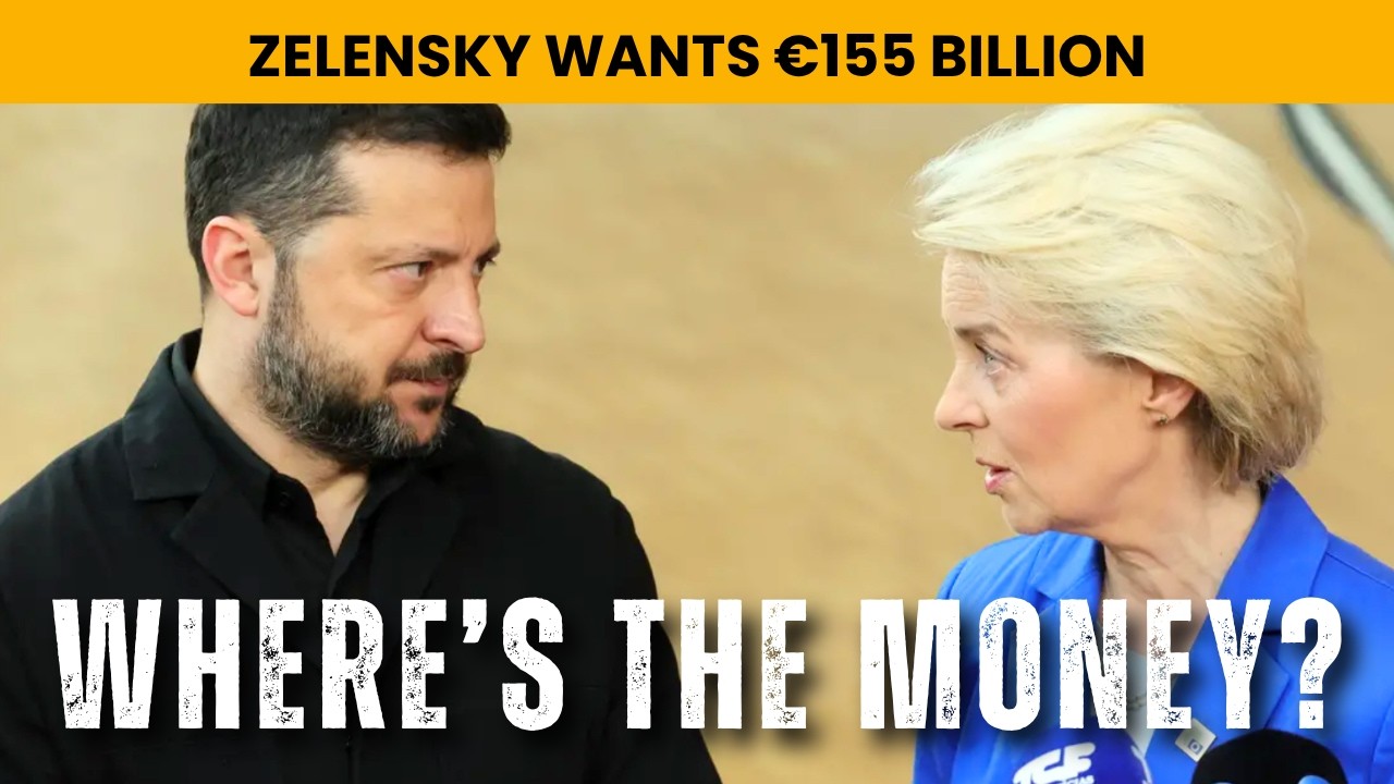 Graham 500% Sanctions Collapse; Zelensky Wants €155B