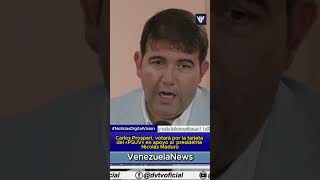 Carlos Prosperi, votará por la tarjeta del «PSUV» en apoyo al  presidente Nicolás Maduro #venezuela