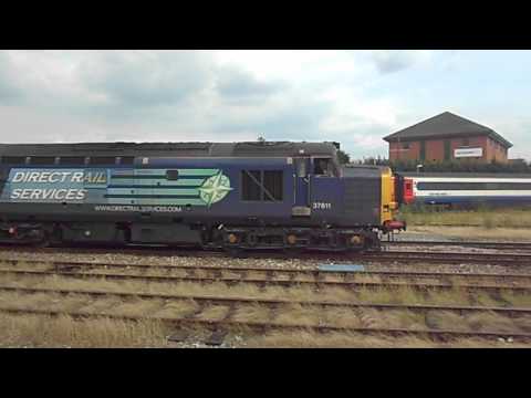 DRS Owned 37611 & 37610 "Ted Cassidy" Deafen Derby