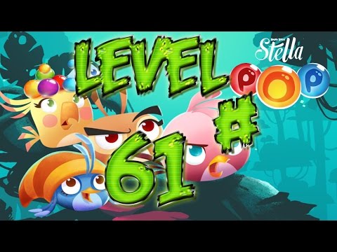 Let's Play Angry Birds Pop - Level 61 Walkthrough