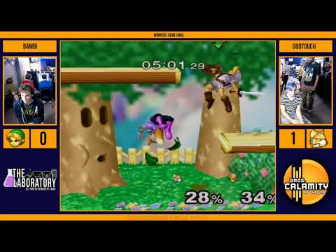 Philly Melee Arcadian @ The Lab | Bambi (Falco) vs GodTouch (Fox) - Winners Semi Final - Melee