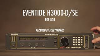 Video thumbnail for Eventide H3000 -D/SE for Rob by foleytronics fx repair