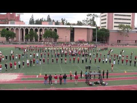 USC TMB National Anthem at practice 11-12-11