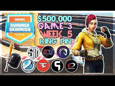 $500,000 🥊King Pin Summer Skirmish🥊 Week 5 Game 3 (Fortnite)