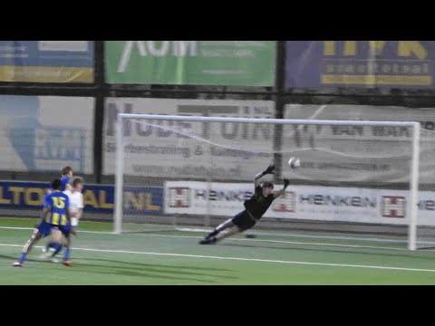 Tweede helft VVA Achterberg JO23-1 - vv Veenendaal  JO23-1.