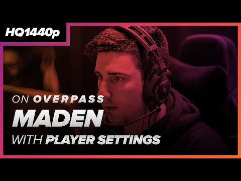 [CSGO DEMO] Maden (GODSENT) vs Virtus.pro / 32 frags / Overpass // POV - Point of View