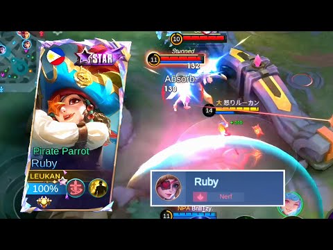 NO NERF CAN STOP RUBY FROM DOMINATING AND GETTING A SAVAGE!!🔥BEST RUBY BUILD AND ROTATION 2024
