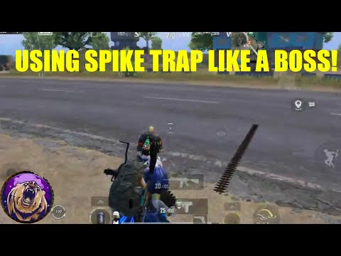 Using spike traps like a boss - How to use Spike traps - Bridge + Trap = Fun Overload! PUBG