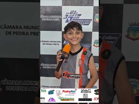 entrevista atletas vão representar Pedra Preta na Liga Mato-grossense de Futsal , em Diamantino .