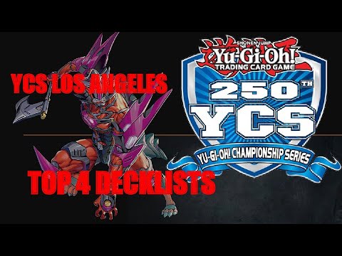 YuGiOh! YCS Los Angeles | TOP 4 DECKLISTS