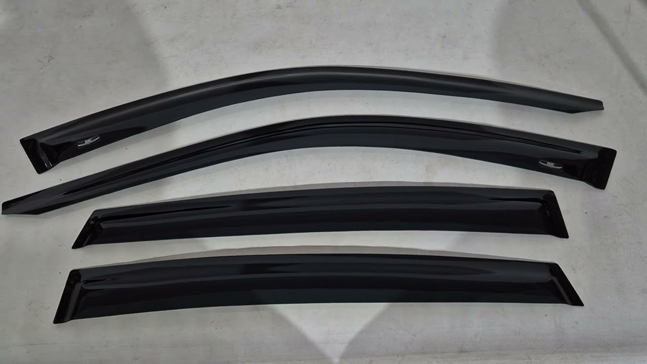 BMW X6 G06 2019–2027 гг. Ветровики на окна (4 шт, HIC) Video 1