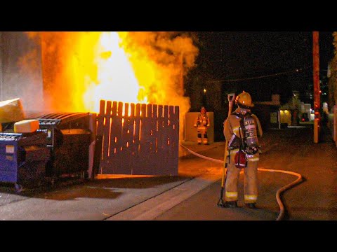 LAFD Engine 41: Dumpster Fires (Melrose)