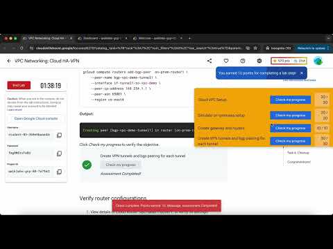 Networking Fundamentals on Google Cloud Challenge Lab ARC124