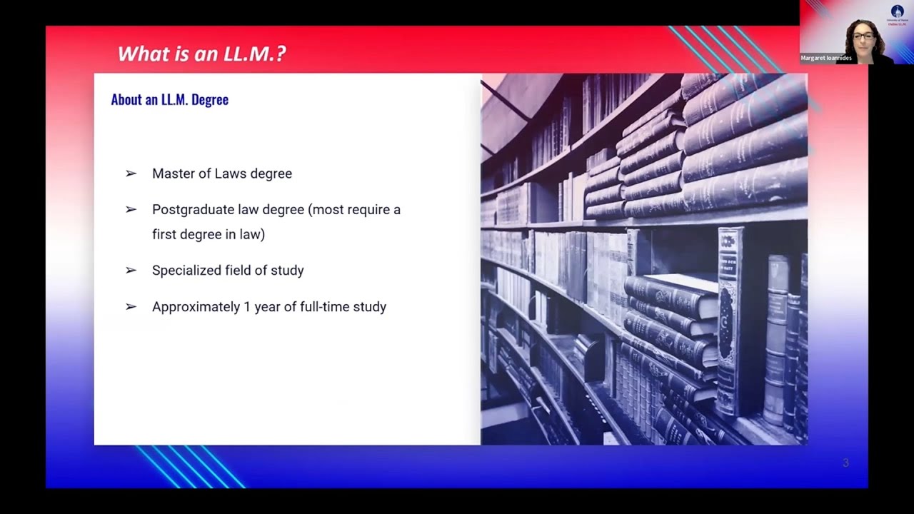 Online LL.M. Program Overview