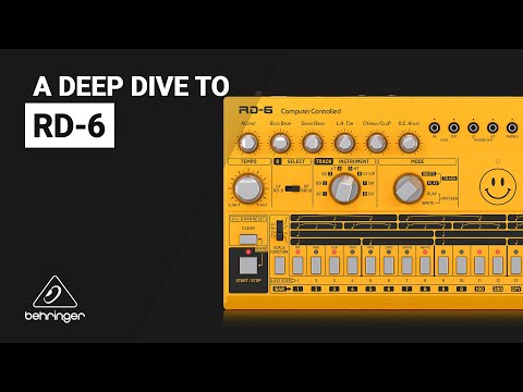 The BEHRINGER RD-6 complete guide walkthrough tutorial