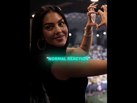 Georgina Reacts to Ronaldo 😂