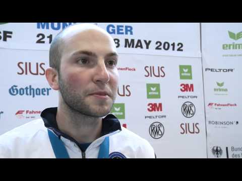 50m Rifle 3 Positions Men Interview (ENG) - ISSF Rifle&Pistol World Cup 2012, Munich (GER)