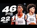 AJ Dybantsa Cameron Boozer SHINE At The 2025 Nike Hoop Summit