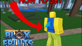 HOW TO GET SHARK FIN ON YOUR  BACK! (ROBLOX BLOX FRUIT)
