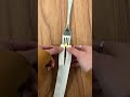 Using a fork to install a zipper pull