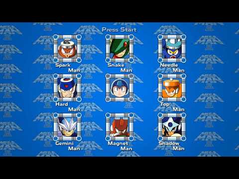 Mega Man 3 — Stage Select (Cover, Extended, Redone)
