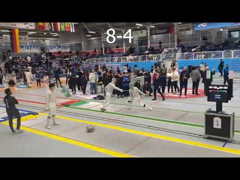 Dormagen World Cup 2022 JMS - L32 - Santi Madrigal ESP v Casian Cidu ROU