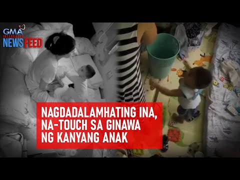 Nagdadalamhating ina, na-touch sa ginawa ng kanyang anak GMA Integrated Newsfeed