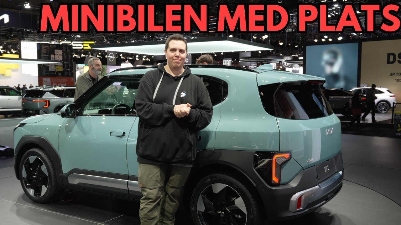 Kia EV2 är den söta lillbilen med den välbekanta insidan