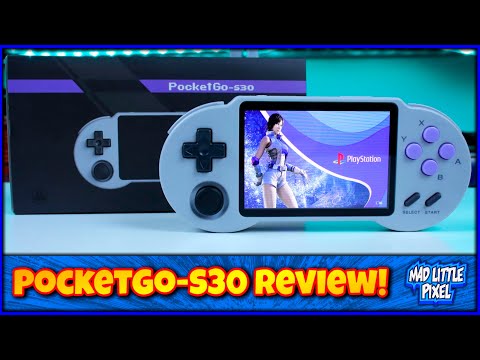 The NEW PocketGo S30 Retro Handheld REVIEW! The Perfect Emulation Handheld? As Good As It Looks?